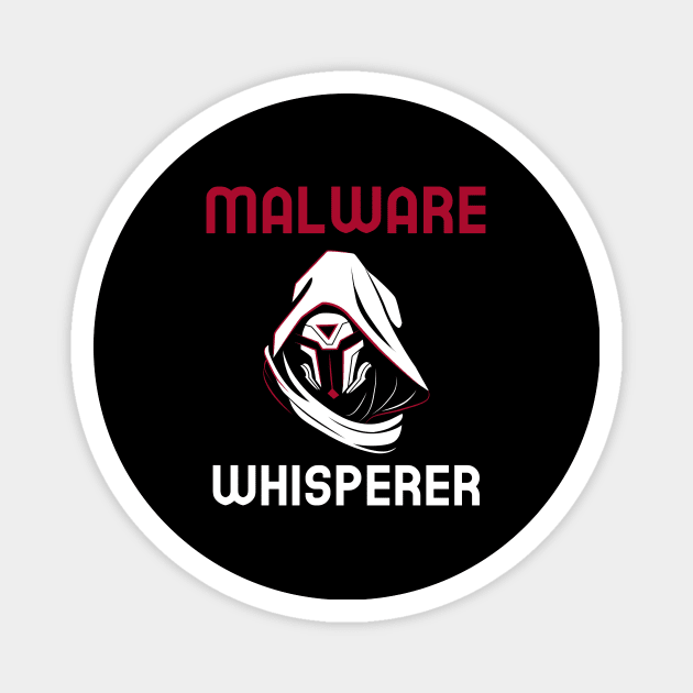 Malware Whisperer Cybersecurity Magnet by OldCamp